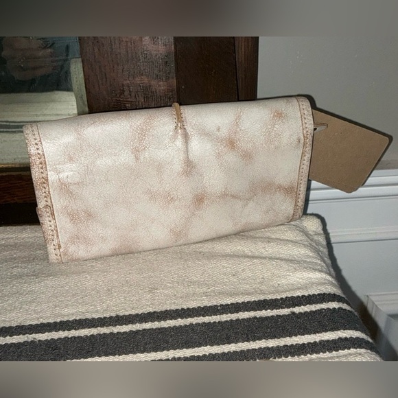 NWT Bed Stu Leather Canton Wallet Clutch Nectar Lux MSRP $169 - Picture 2 of 15